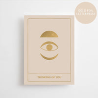 THINKING OF YOU | GOLD EDITION | POSTCARD